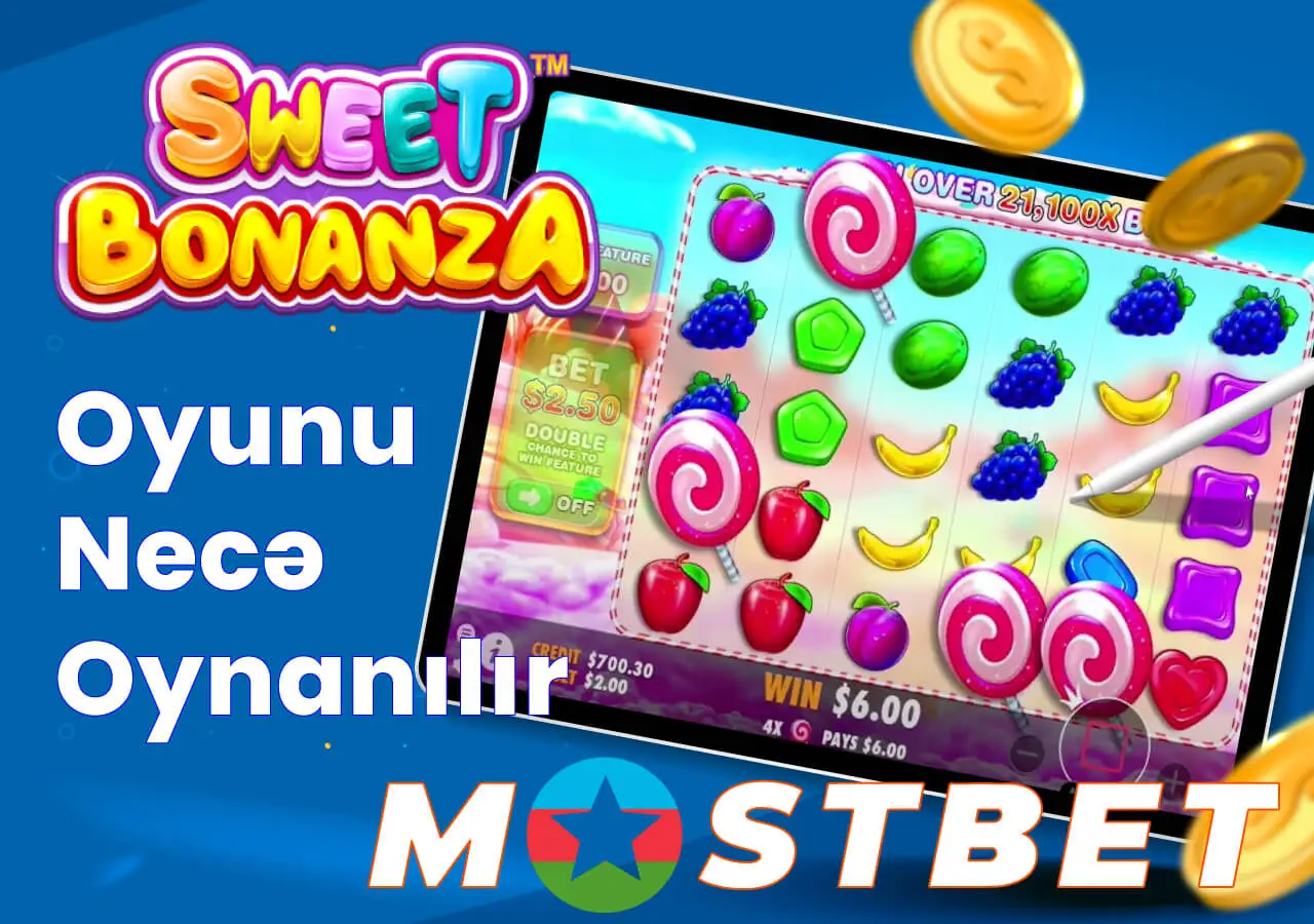 Mostbet-də Sweet Bonanza-in necə oynanacağına baxış